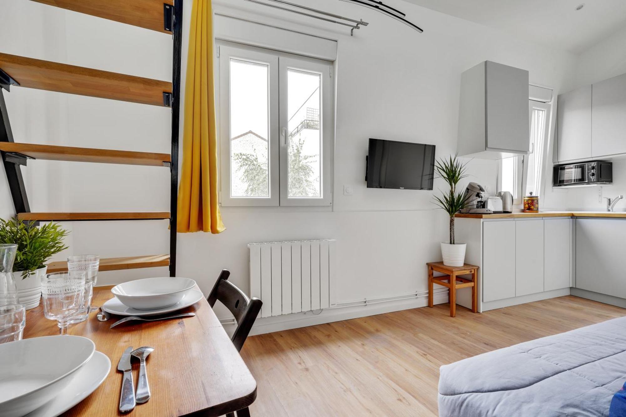 Studio Avec Mezzanine - Wifi - Proche Paris Montreuil  Extérieur photo