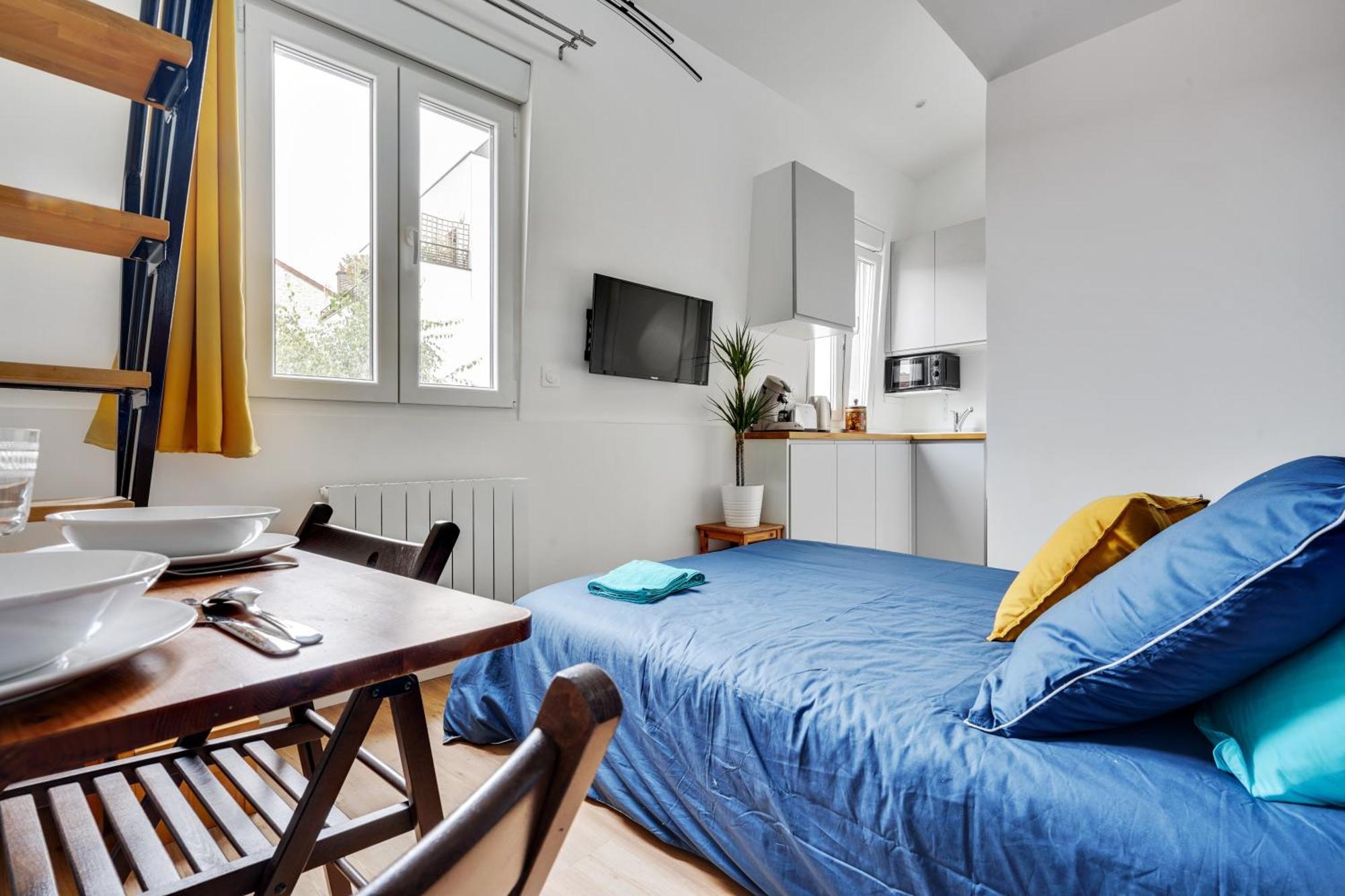 Studio Avec Mezzanine - Wifi - Proche Paris Montreuil  Extérieur photo